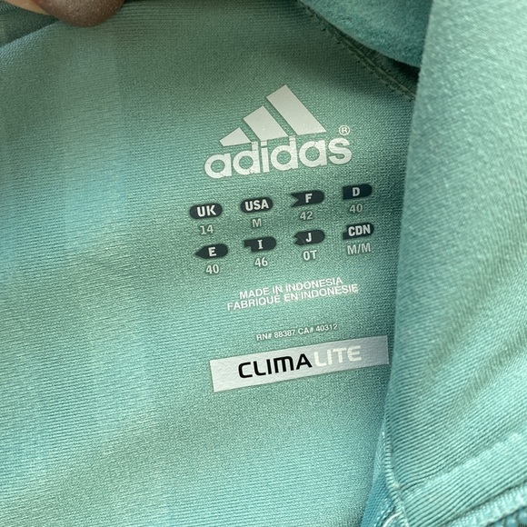 Adidas Zip Up Climalite Jacket - Picture 6 of 7